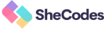 SheCodes navigation bar logo