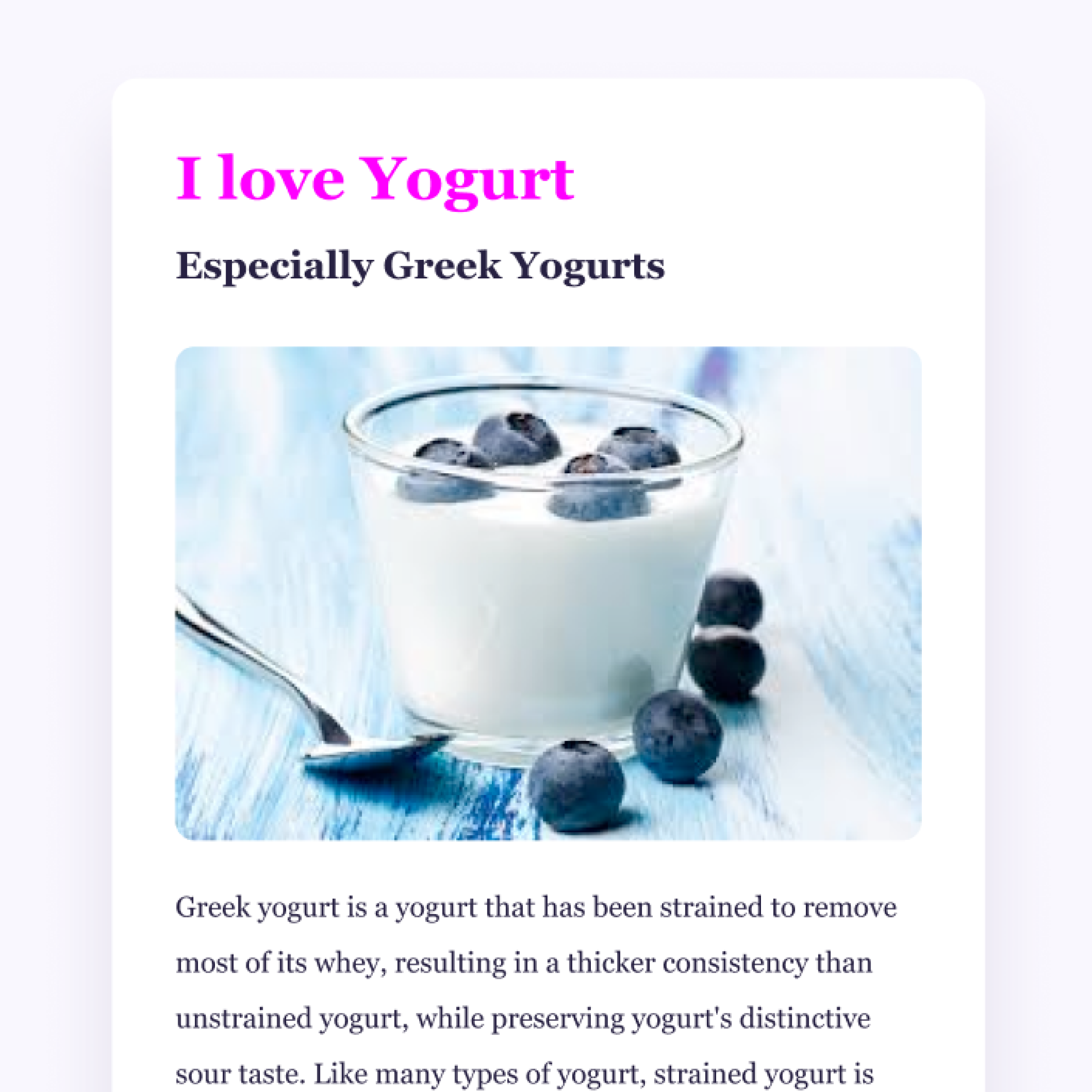 Yogurt app image